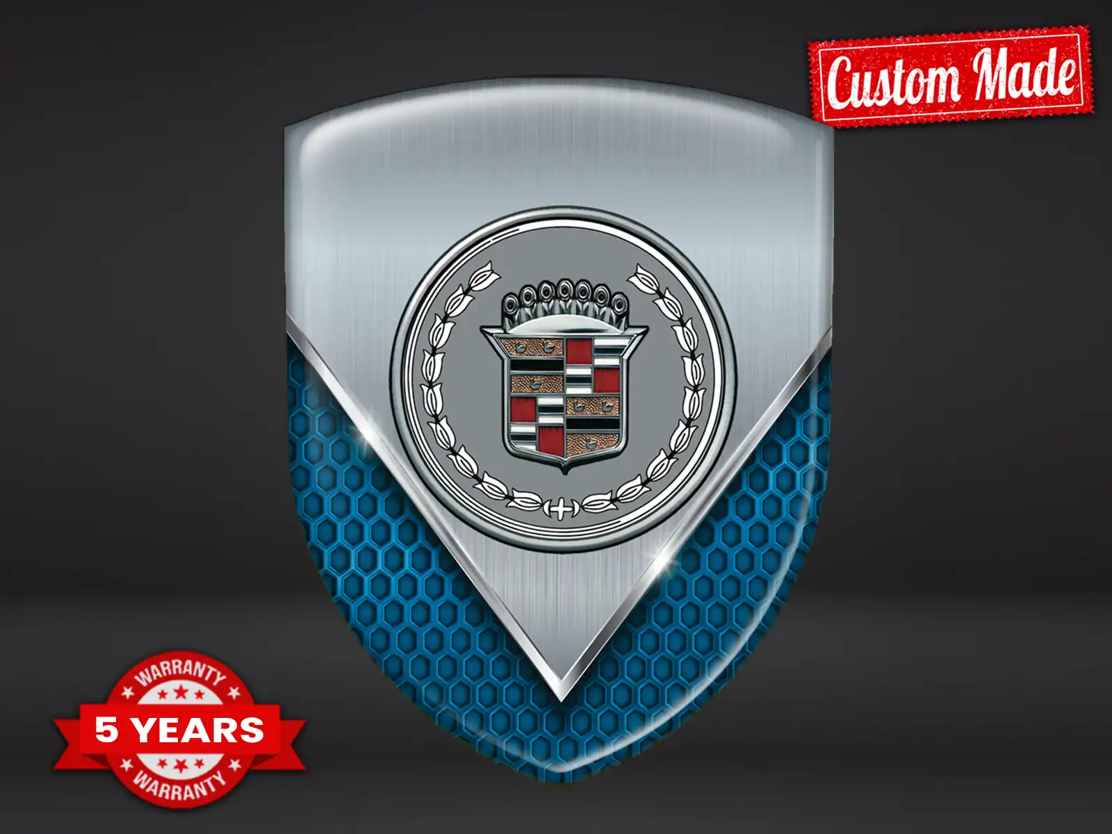 Cadillac Stickers Logo Imprimé Stylé Max Pro Résistant ST